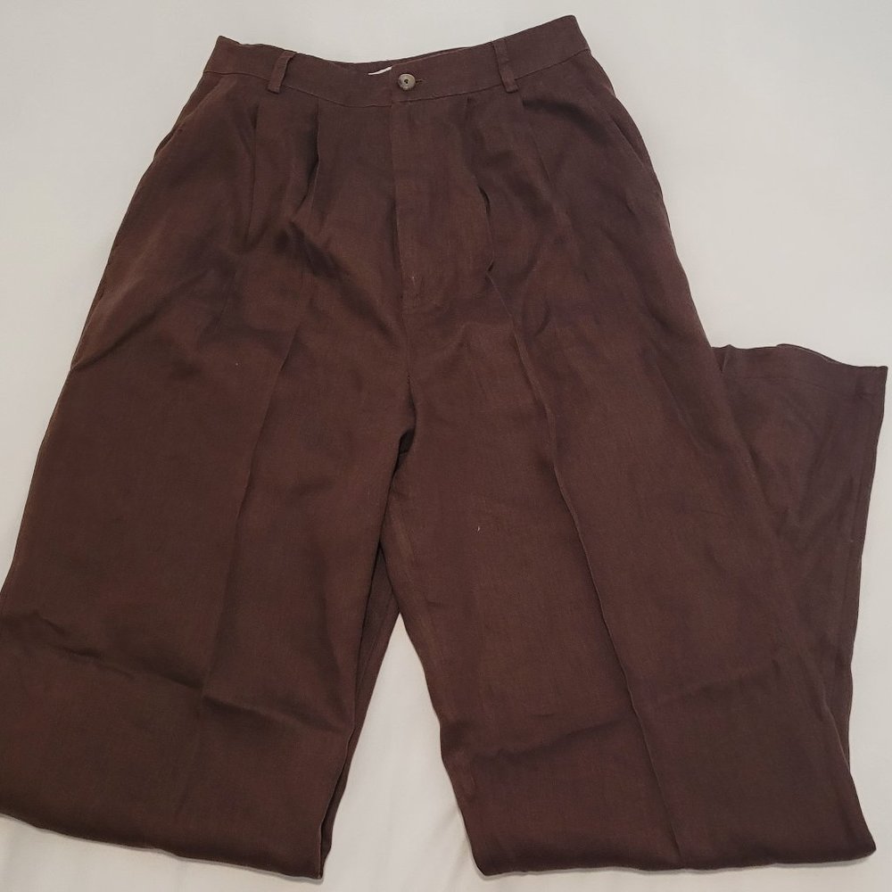 Brown Slacks by Reformation